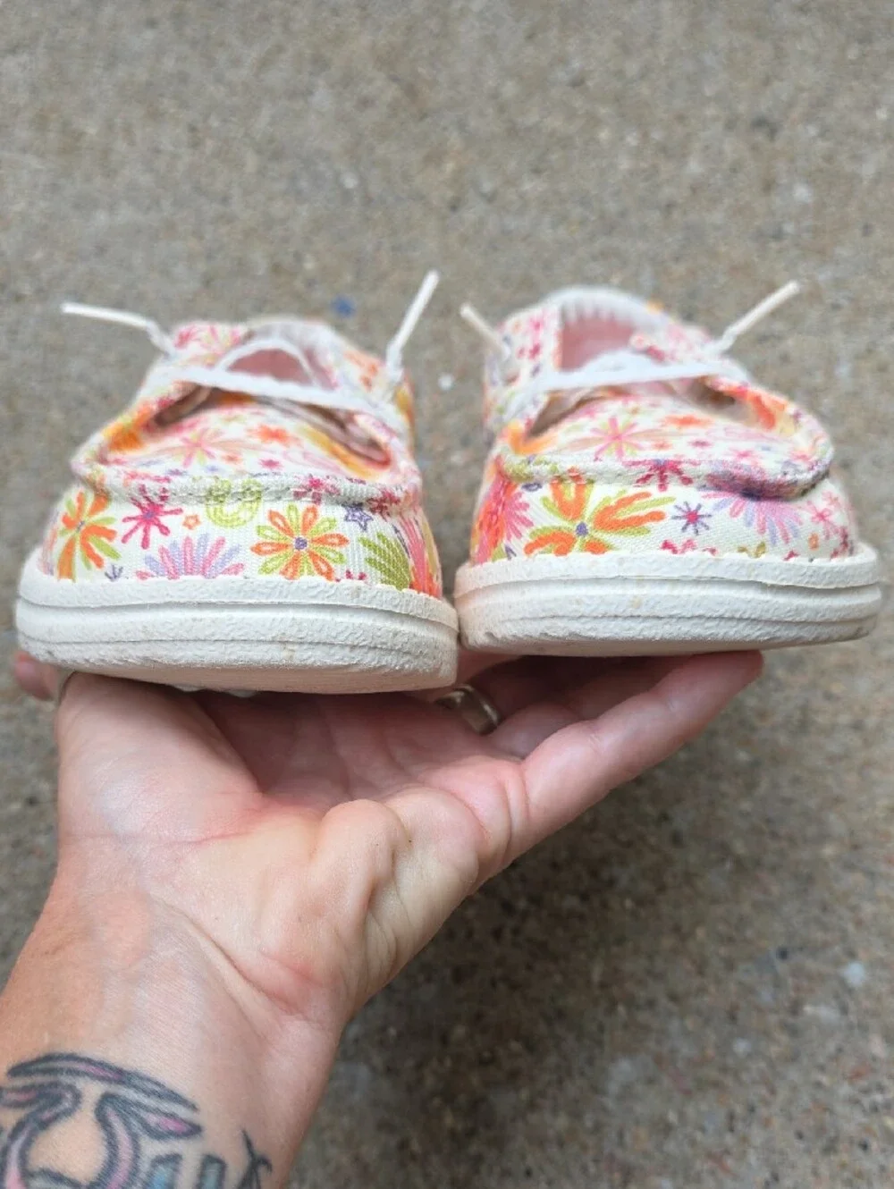 Hey Dude Wendy Y Western Cowgirl Pink Multi Floral Size Youth 3